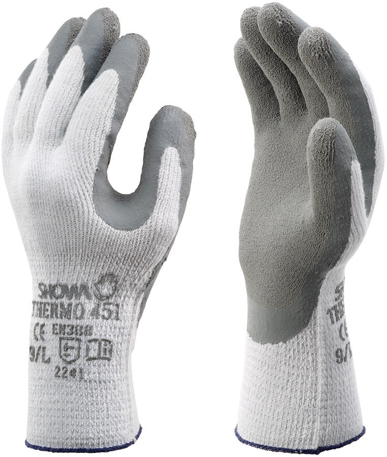 Găng tay bảo hộ cao su Showa THERMO 451 cỡ 7-10