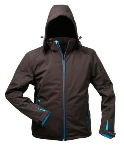 Áo khoác mùa đông softshell Elysee 19950 URANOS có mũ và lớp lót Thinsulate
