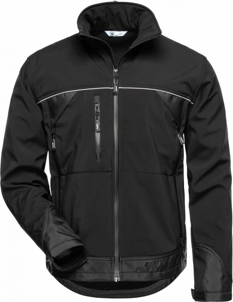 Áo khoác Softshell thoáng khí Elysee 20001 ALPHA màu đen XS/XXXXL