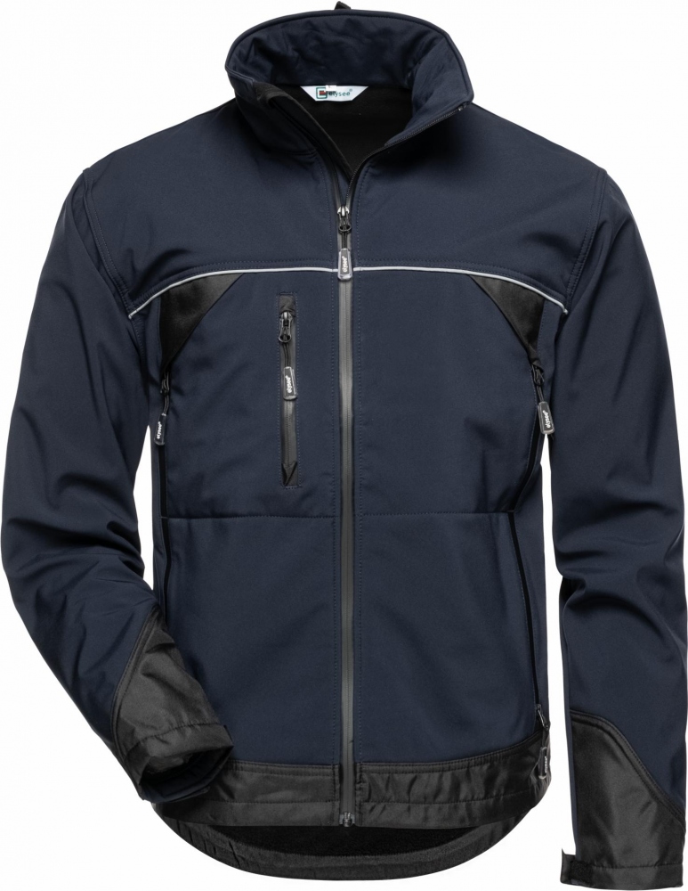 Áo khoác softshell thoáng khí Elysee 20003 GAMMA màu xanh hải quân size XS-XXXXL