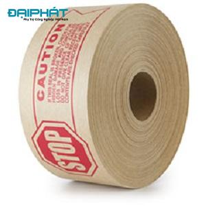 Băng keo giấy nâu Kraft thấm nước có chữ cảnh báo IPG CENTRAL Stop Caution Tape 1 BMA VIETNAM.COM WATER ACTIVATED TAPE STOP CAUTION TAPE 1679498523