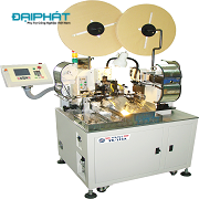 Máy cắt, tuốt, dập đầu cos hai đầu tự động FOUNG-E FE-112A