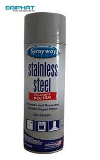 Chai xịt đánh bóng và làm sạch bề mặt inox Sprayway 841