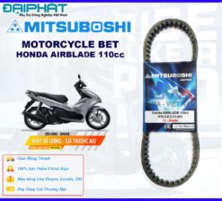 Dây curoa Mitsuboshi Nhật Bản cho Honda Airblade 110cc