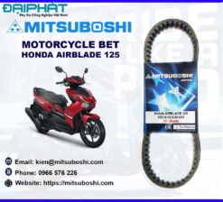Dây curoa Mitsuboshi cho Honda Air blade 125cc