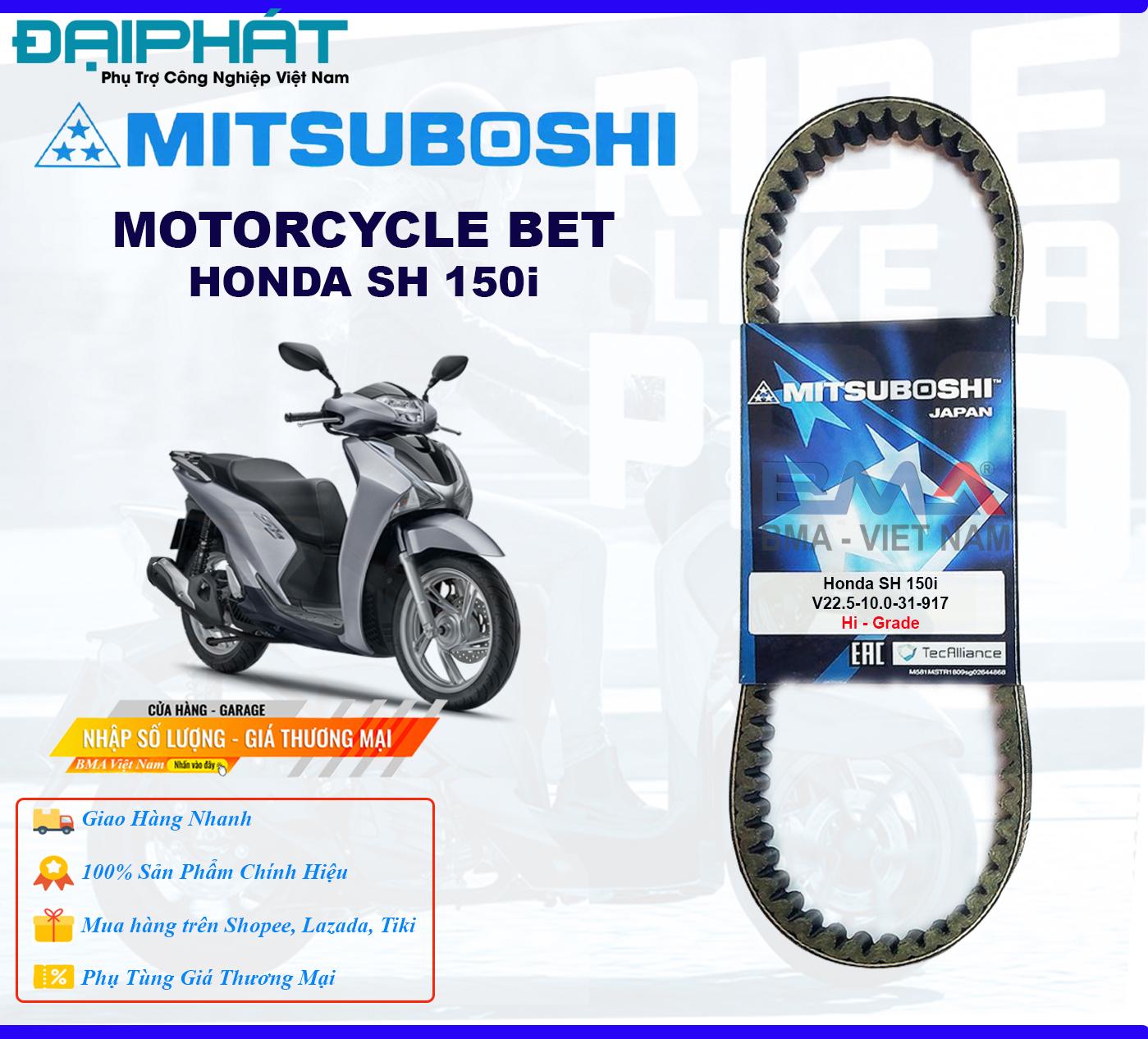 Dây curoa Mitsuboshi cho Honda SH 150cc 1 Honda20SH20150i2011020 20BMA20Viet20Nam 1676086710