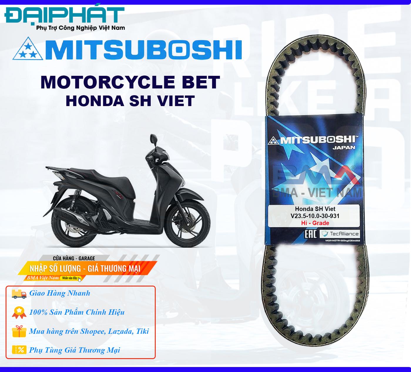 Dây curoa Mitsuboshi cho Honda SH Việt 1 Honda20SH20Viet2011020 20BMA20Viet20Nam 1676086632