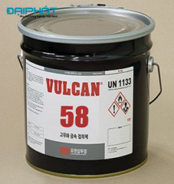 Keo Dán Cao Su với Kim Loại VULCAN 58