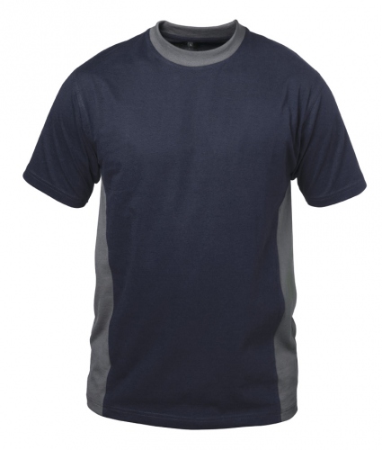 Áo thun Elysee 21007 BARCELONA 50% cotton, định lượng 180g/m², màu xanh đen/xám