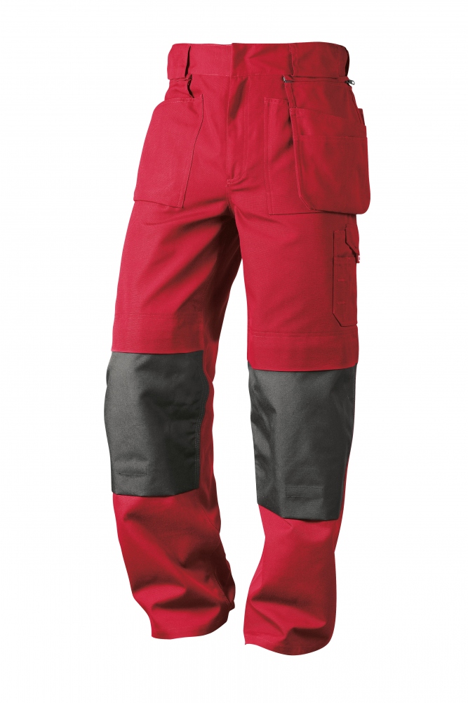 Quần bảo hộ lao động vải Canvas Elysee 21939 RED HILL màu đỏ/đen size 46
