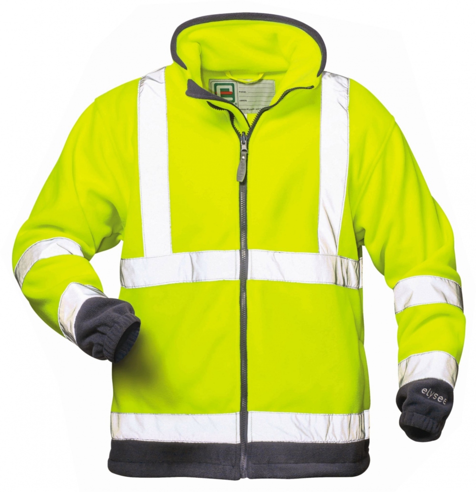 Áo khoác fleece phản quang Elysee VALENTIN 22709 vàng huỳnh quang