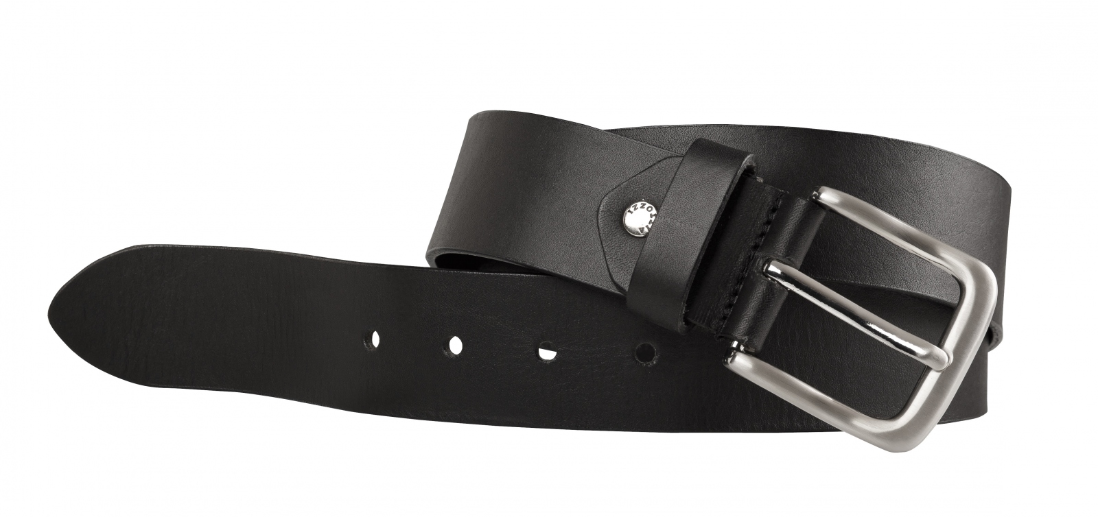 Thắt lưng da thật PELLE F-22880 - Màu đen