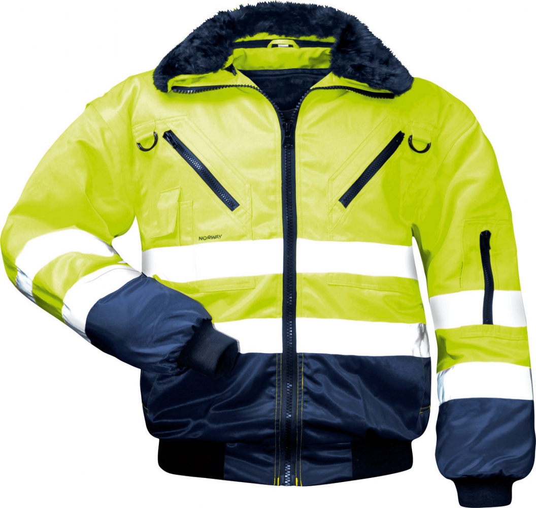 Áo bomber phản quang 4 trong 1 Class 3 Norway 23648 S–4XL