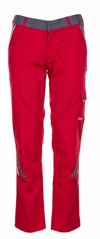 Quần bảo hộ lao động nữ Planam 2391 HIGHLINE Màu đỏ/xám đá/đen Size 52
