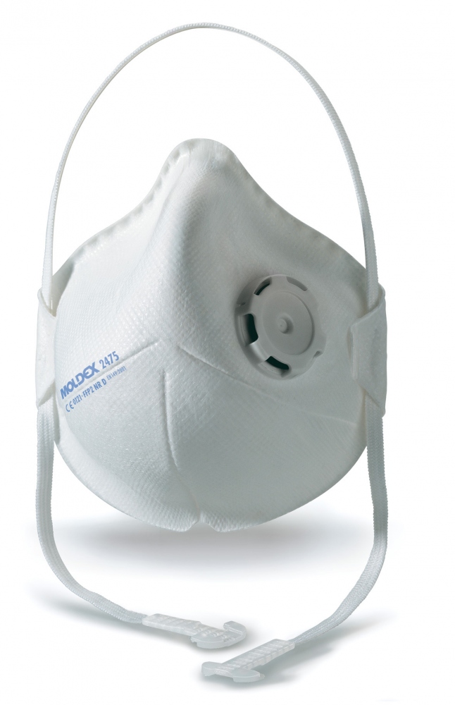 Mặt nạ dùng một lần MOLDEX 2475 với thiết kế Activform FFP2 NR D