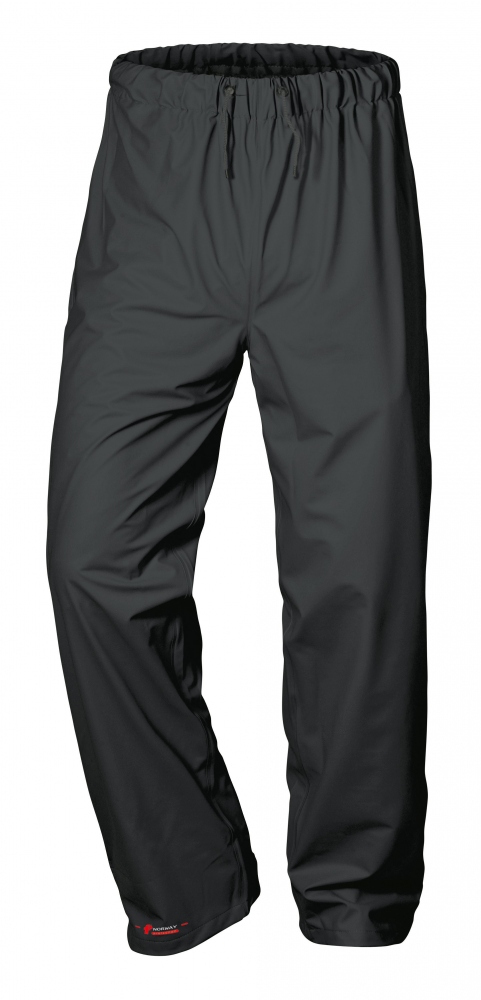 Quần đi mưa thắt lưng thun Norway 26426 LINDSDAL PU màu đen S/XXXXL