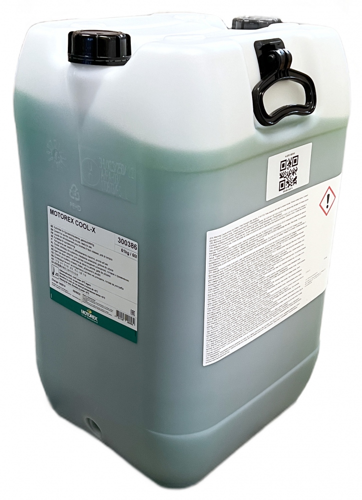 MOTOREX COOL-X Dung dịch làm mát cho hệ thống làm mát trục chính pha sẵn 60L