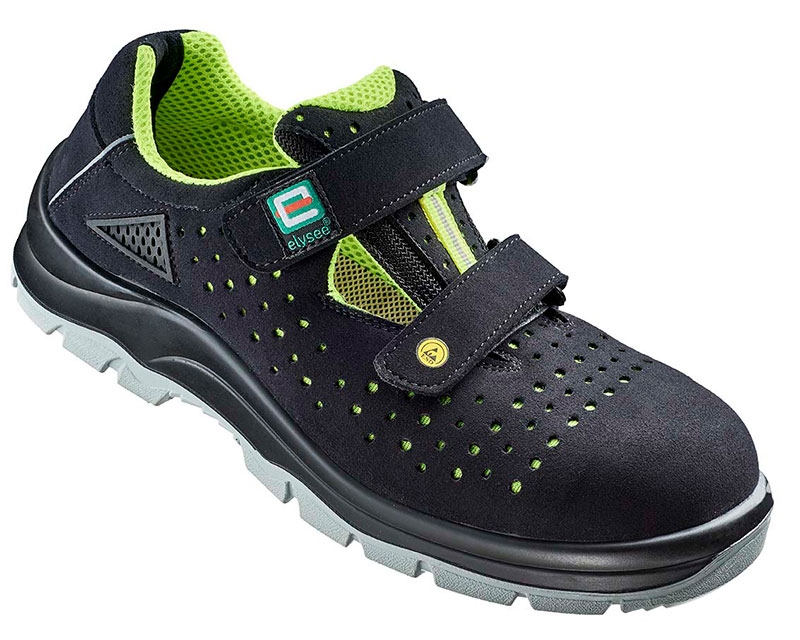 Giày sandal bảo hộ Elysee 34496 FARINI S1P ESD SRC tiêu chuẩn EN ISO 20345