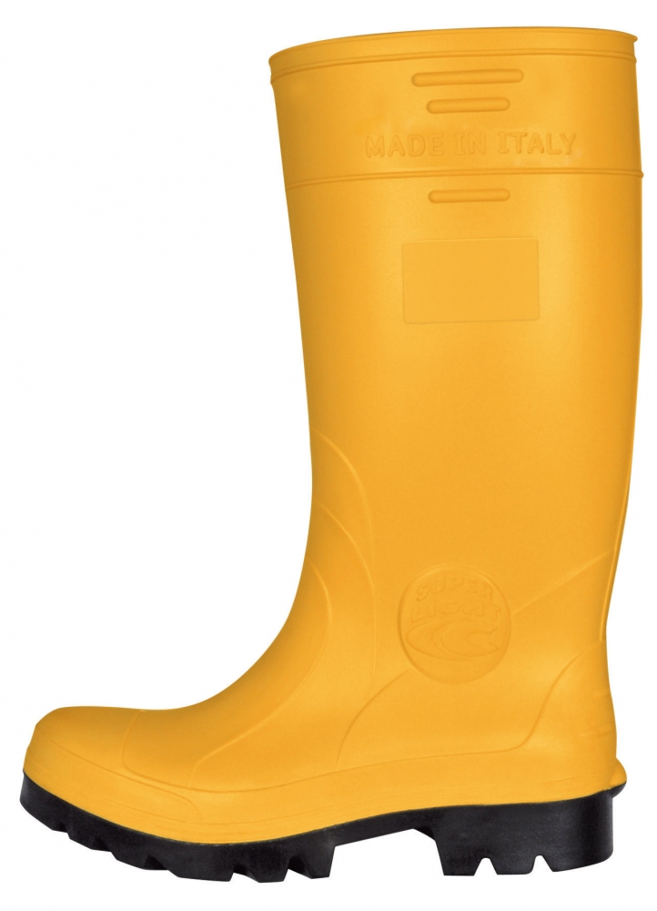 Giày ủng bảo hộ PU màu vàng size 37-47 S5 CI SRC, Cofra 35385 BARLETTA