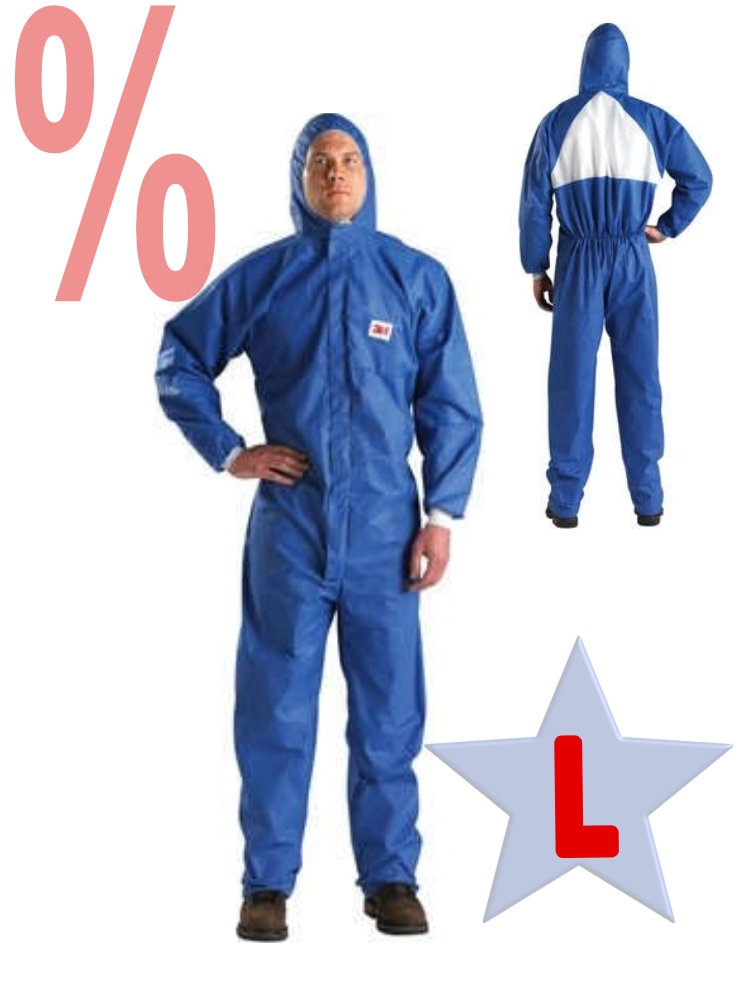 Quần áo bảo hộ 3M FR 4530+ màu xanh, cấp độ bảo vệ Cat. III Type 5/6, size L