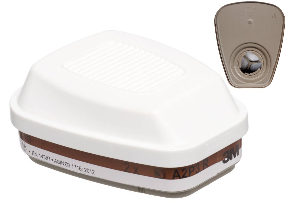 Phin lọc hơi hữu cơ và bụi 3M 6095 A2P3 R