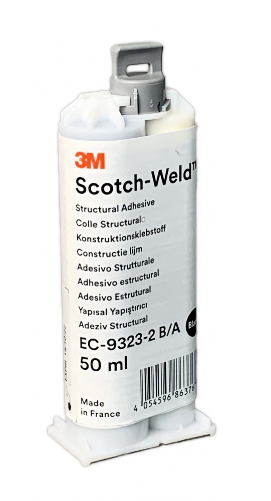 Keo dán cấu trúc hai thành phần 3M Scotch-Weld EC-9323-2 B/A màu đen dung tích 50ml