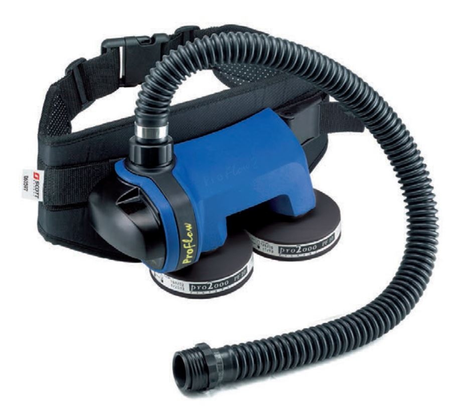 Máy hô hấp làm sạch không khí bằng nguồn điện có thể sạc lại 3M Scott Proflow SC thời lượng 15 giờ/lần sạc