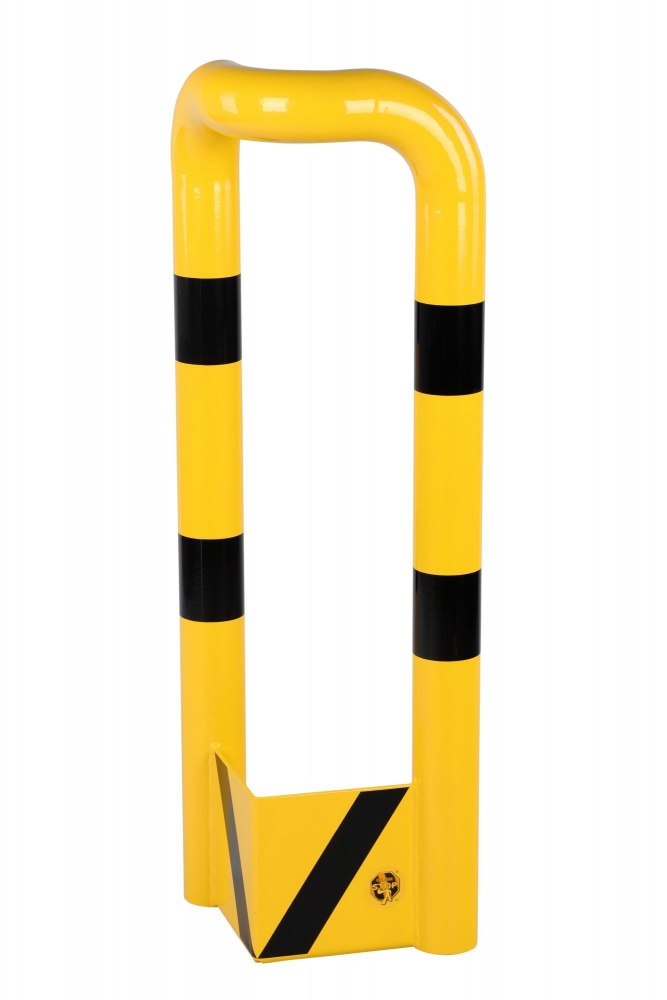 Thanh bảo vệ góc va chạm CRASH STOP 40-40-UW vàng-đen 100 x 30 cm