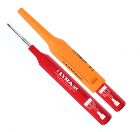 Bút đánh dấu lỗ sâu Lyra INK 4480 màu đỏ