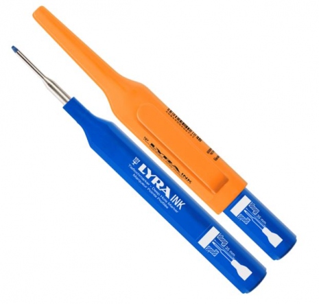 Bút đánh dấu lỗ sâu Lyra INK 4480 màu Xanh dương