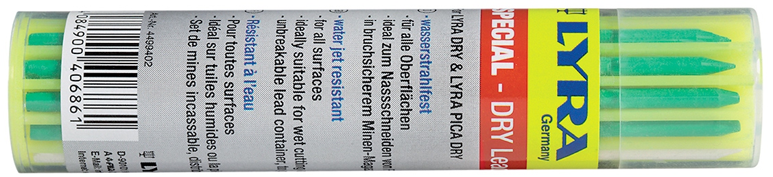 Lyra Dry 4499402 SPECIAL Bộ 12 ngòi chì thay thế cho bút đánh dấu công trình