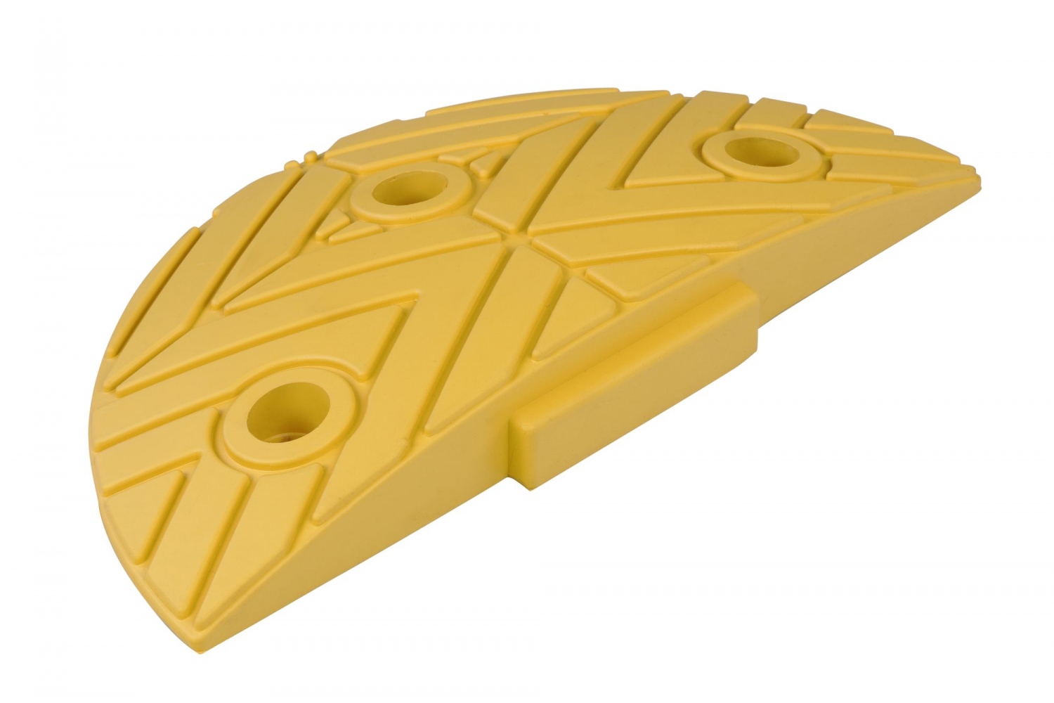 CRASH STOP 45020 Đầu nối gờ giảm tốc, màu vàng, dài 25 rộng 42 cao 5 cm