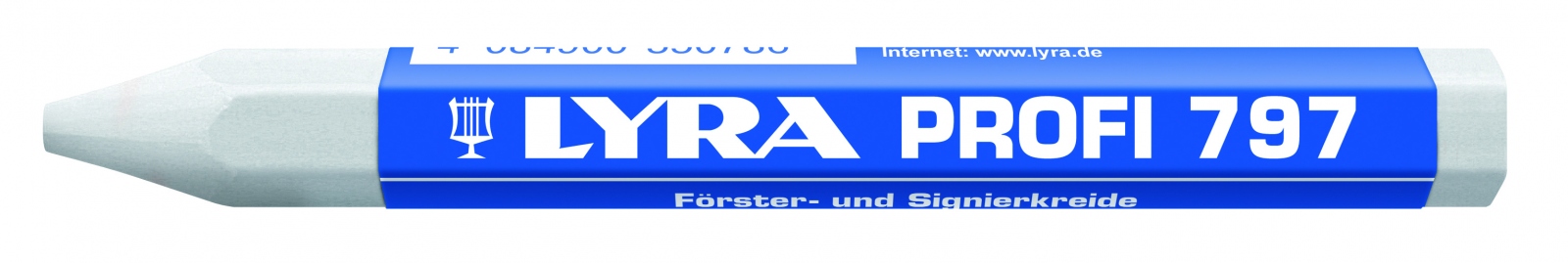 Lyra PROFI 797/4870 Phấn đánh dấu gỗ và công nghiệp có vỏ bọc giấy 120x12mm
