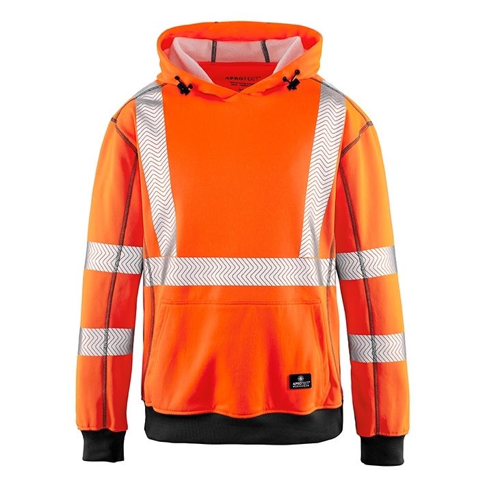 Áo hoodie phản quang lao động 4Protect PORTLAND màu cam XS–6XL