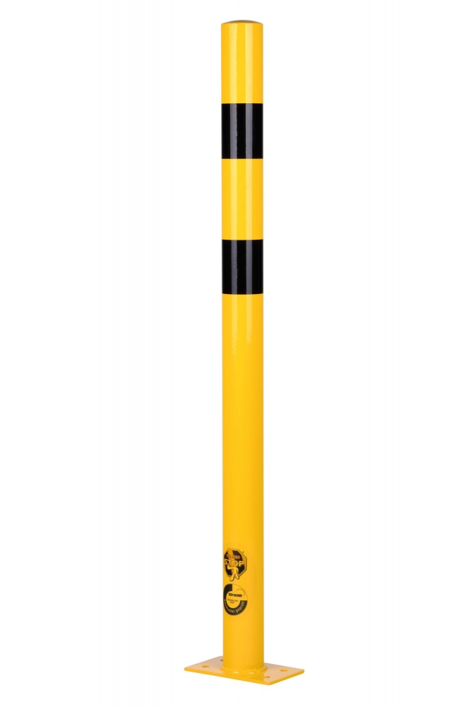 Trụ va chạm bảo vệ CRASH STOP 50-10 vàng-đen 1200 x ø76 mm