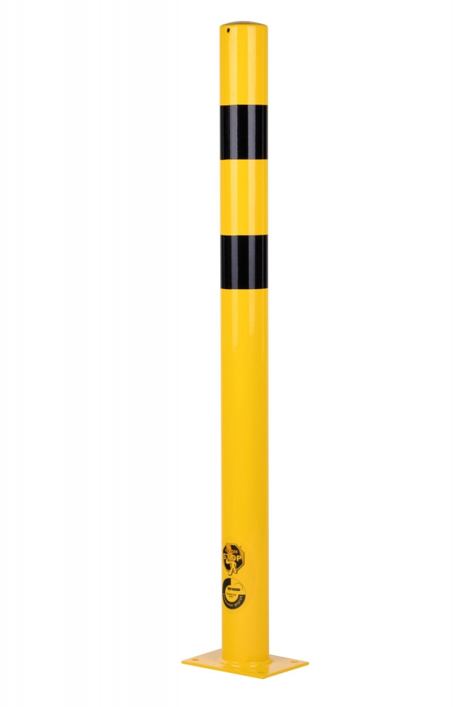Trụ va chạm bảo vệ CRASH STOP 50-25 vàng-đen 1200 x ø89 mm