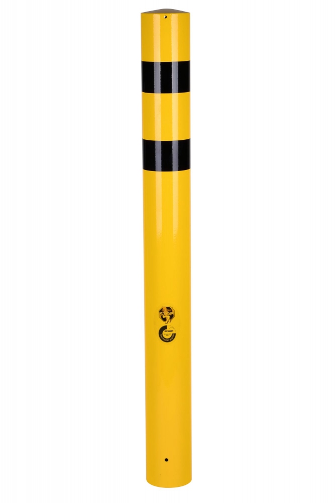 Trụ va chạm bảo vệ CRASH STOP 50-30 vàng-đen 1200 x ø159 mm