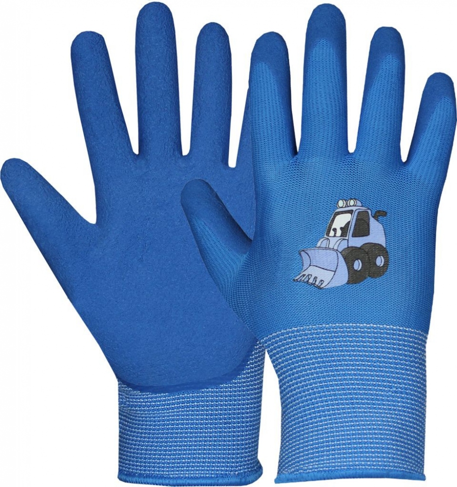 Găng tay bảo hộ trẻ em Hase Leo Comfortable màu xanh size 5