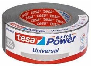 Băng keo dán thùng Tesa 56388 Extra Power PVC màu bạc 50 mm x 25 m