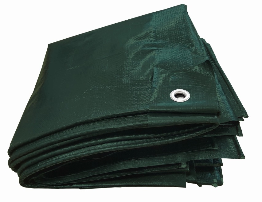 Tector 84323/2030 Bạt nhựa PE màu xanh lục, 90g/m², 2x3m