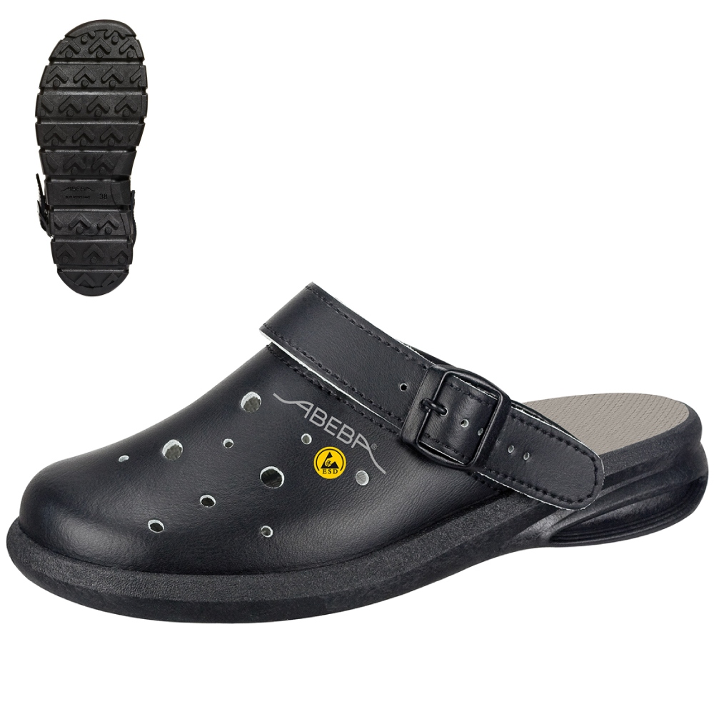 Giày bảo hộ Abeba 37631 Easy Clogs OB ESD SRC Cỡ 35
