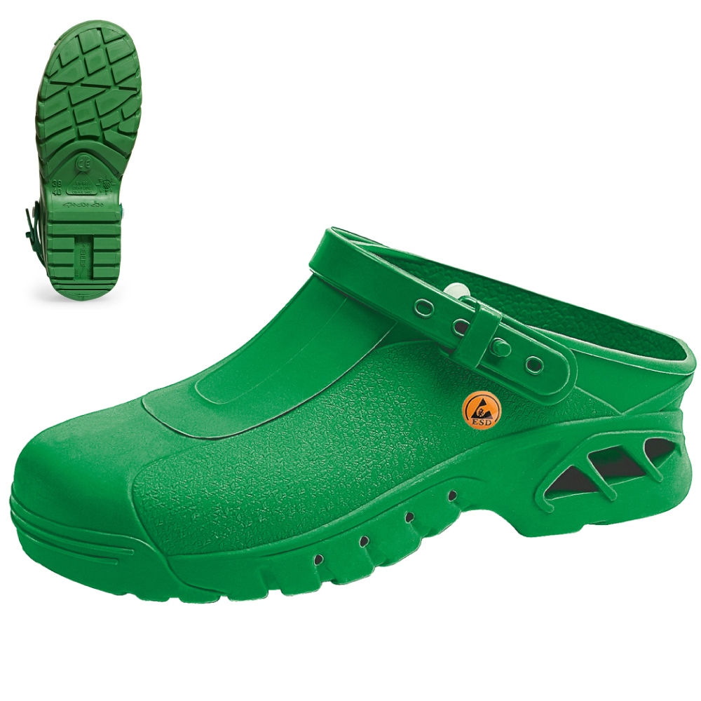 Abeba 39620 Giày Clog có thể hấp tiệt trùng OB ESD SRC