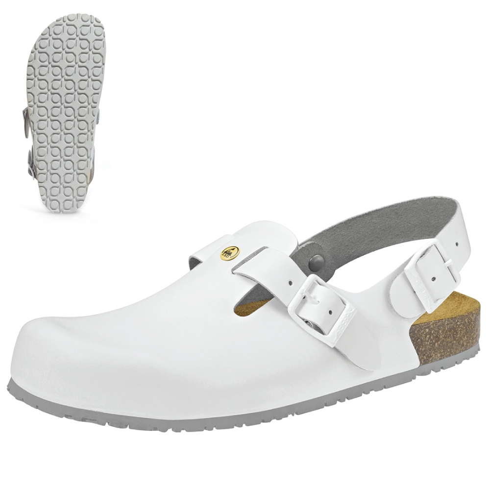 Giày Clogs Abeba 4040 Nature có quai hậu OB ESD SRC