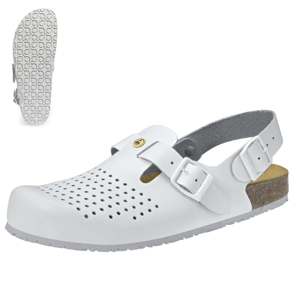Giày Clogs Abeba 4050 Nature có quai hậu OB ESD SRC