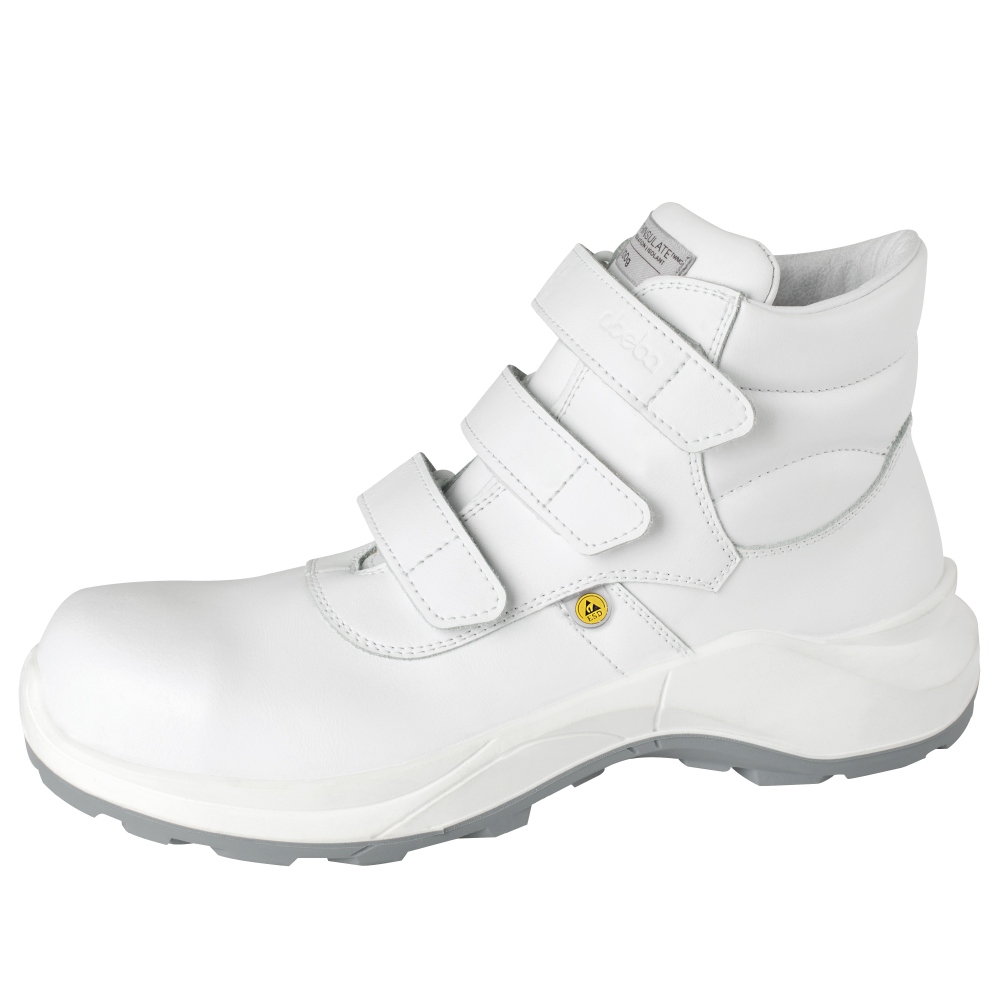 Giày bảo hộ cổ cao Abeba 5012874 FOOD TRAX da màu trắng S3 cỡ 36-50