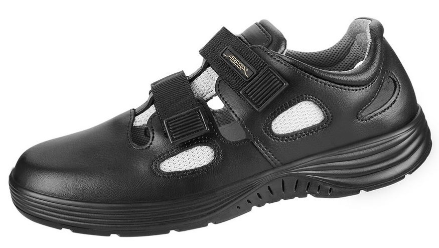 Giày sandal bảo hộ Abeba 711036 X Light chống trượt màu đen S1 SRC