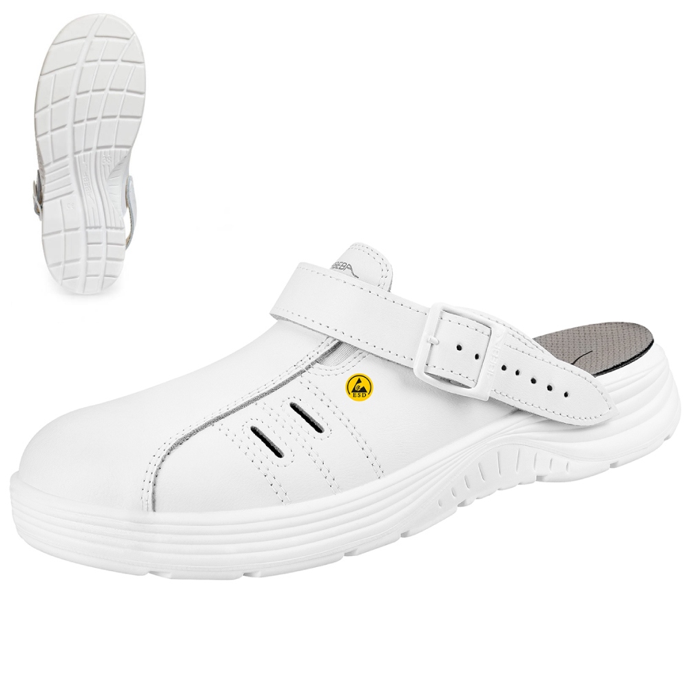 Giày clogs y tế Abeba 7131141 X-Light tiêu chuẩn OB SRC ESD