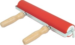 Con lăn mực Abig 131200, 5cm x 30cm, khung sắt dẹt mạ niken