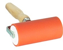 Con lăn ấn Abig 131500, 5cm x 10cm, khung sắt mạ niken