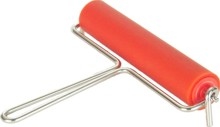 Con lăn mực Abig 131800, thanh cầm mạ niken 3cm x 15cm